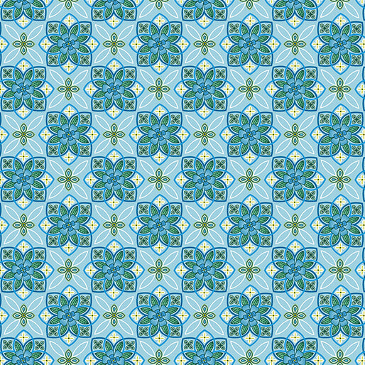 Calypso Geo Light Blue