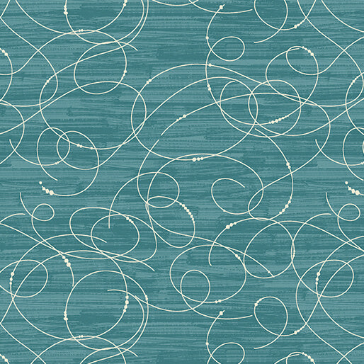 Etched Glass Dark Teal