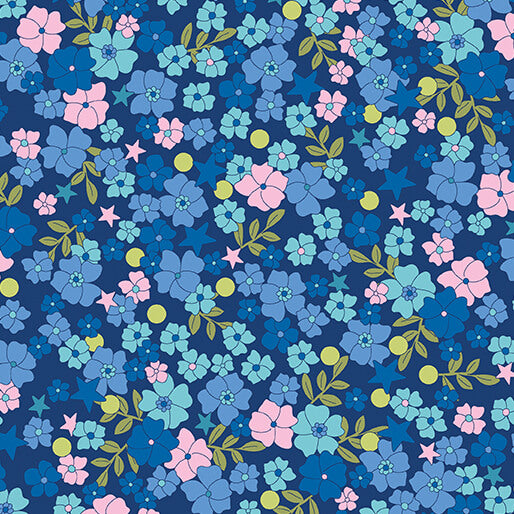 Hidden Garden Navy