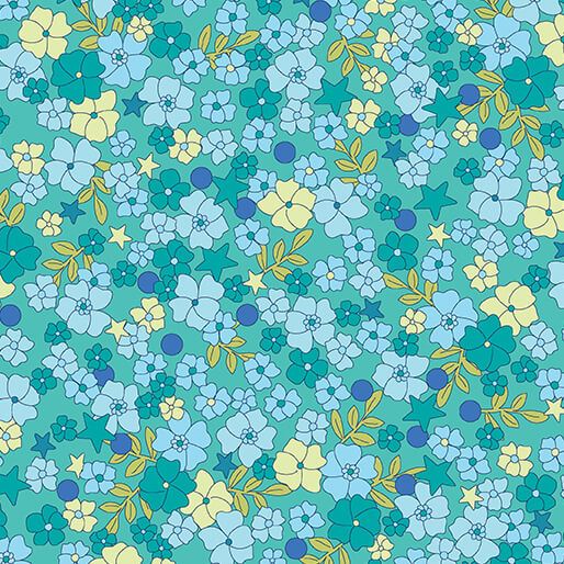 Hidden Garden Turquoise