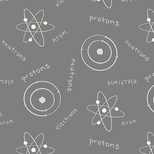 Electrons Protons & Neutrons Dark Gray