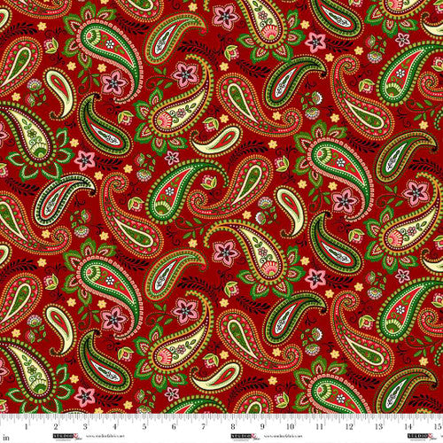 Pre Order Ships In August Red Multi Paisley