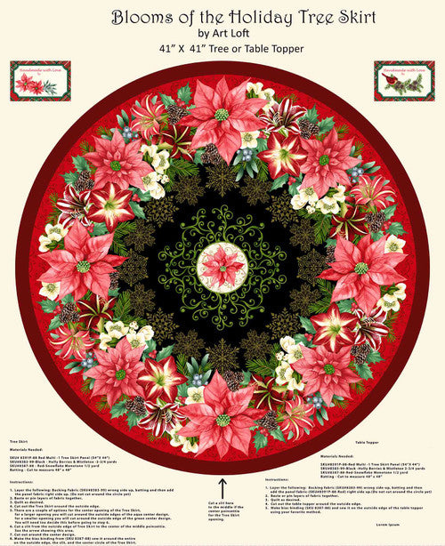 Pre Order Ships In August Christmas Tree Skirt Panel