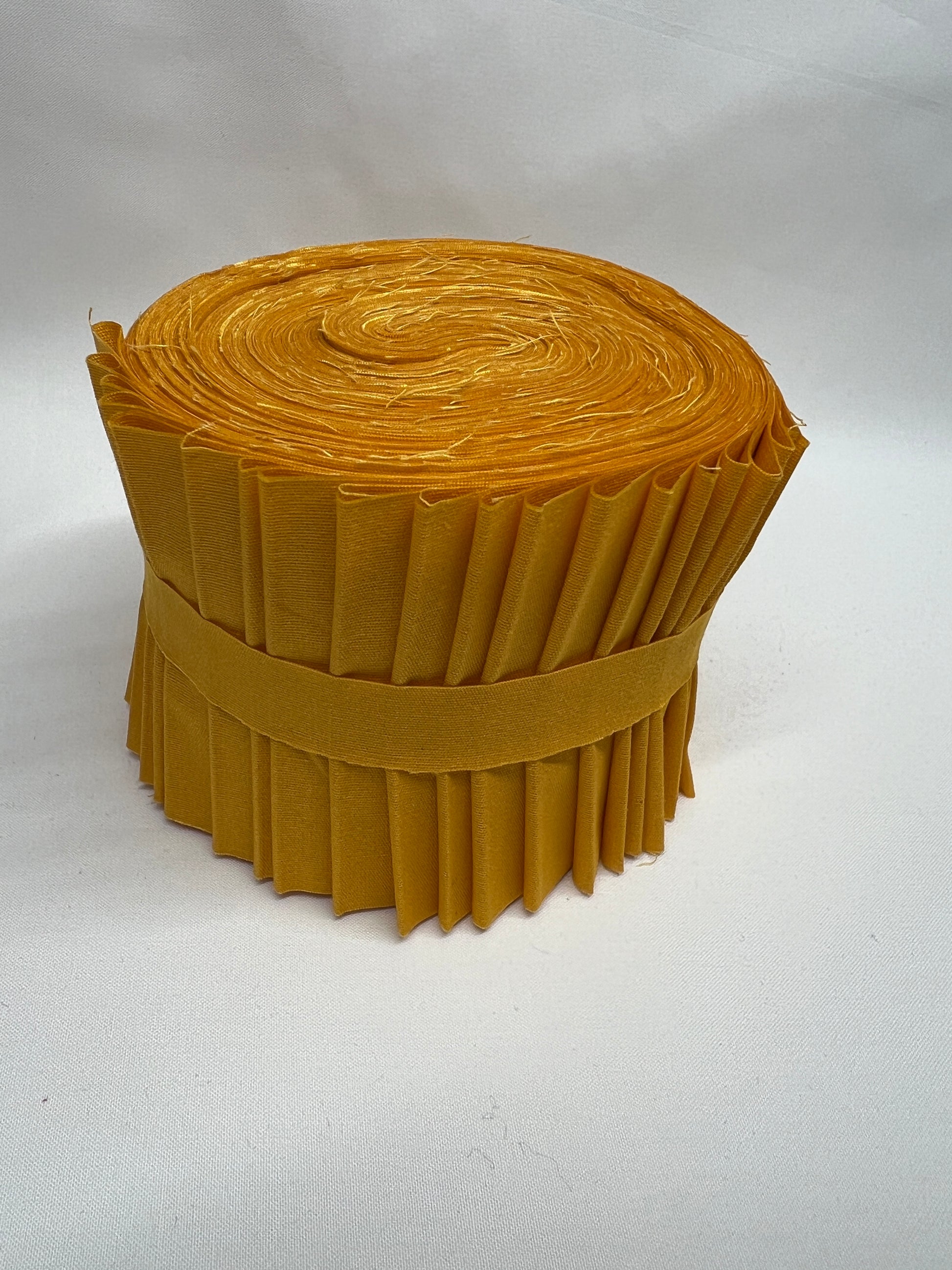 Superior Solids Jelly Roll 20 2.5" Strips Goldenrod