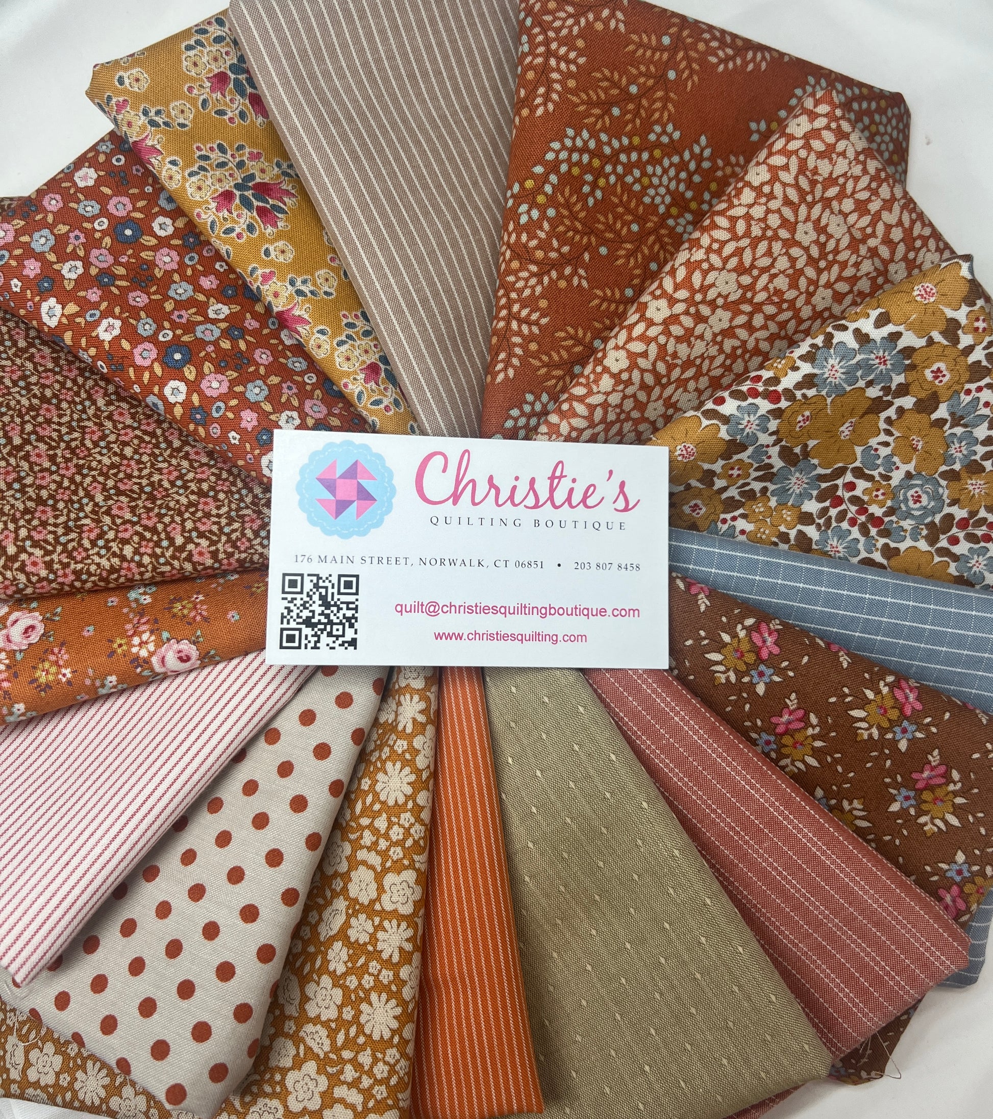 Tilda Creating Memories 16 Piece Fat Quarter Bundle Autumn