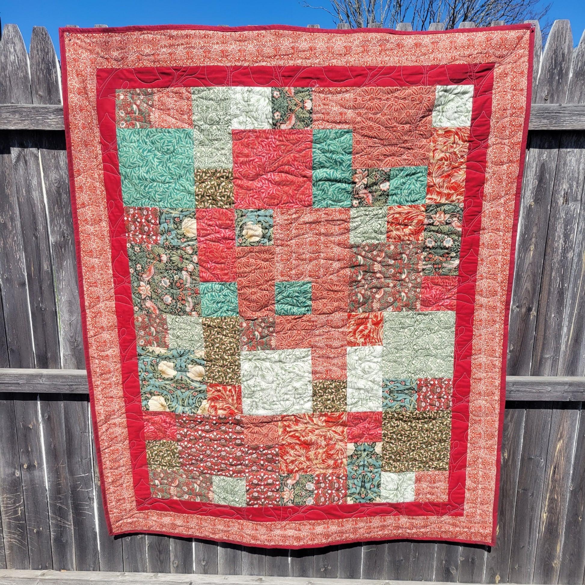 William Morris Kit Pre Cut Block Of 5 Kit 46x58"
