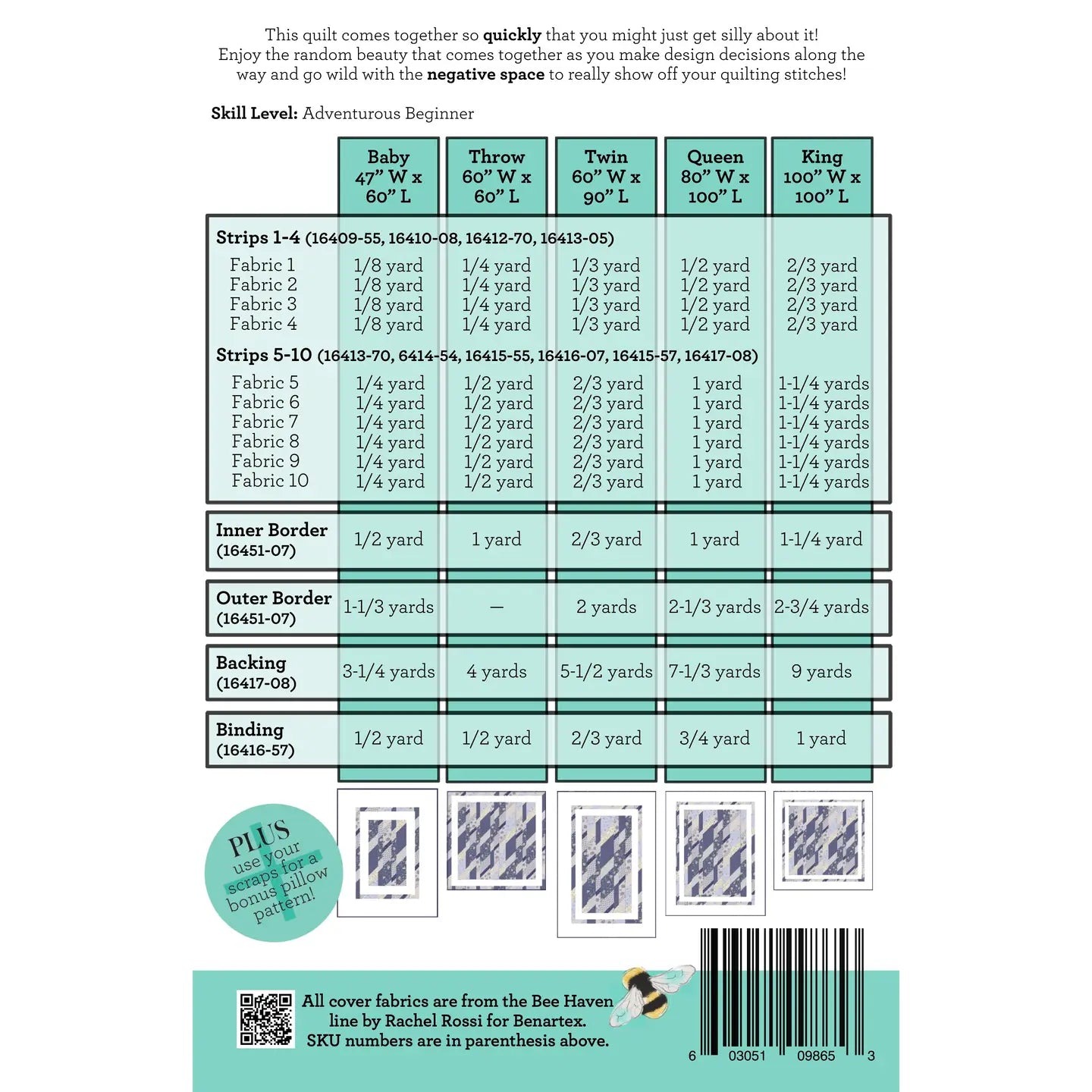 Slaphappy Quilt Pattern by Rachel Rossi