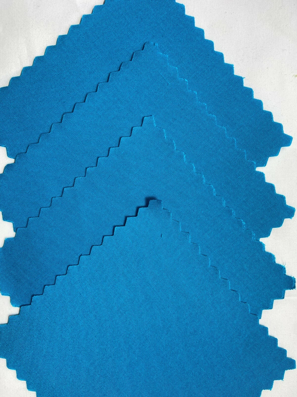 40 5" Squares Solid Turquoise