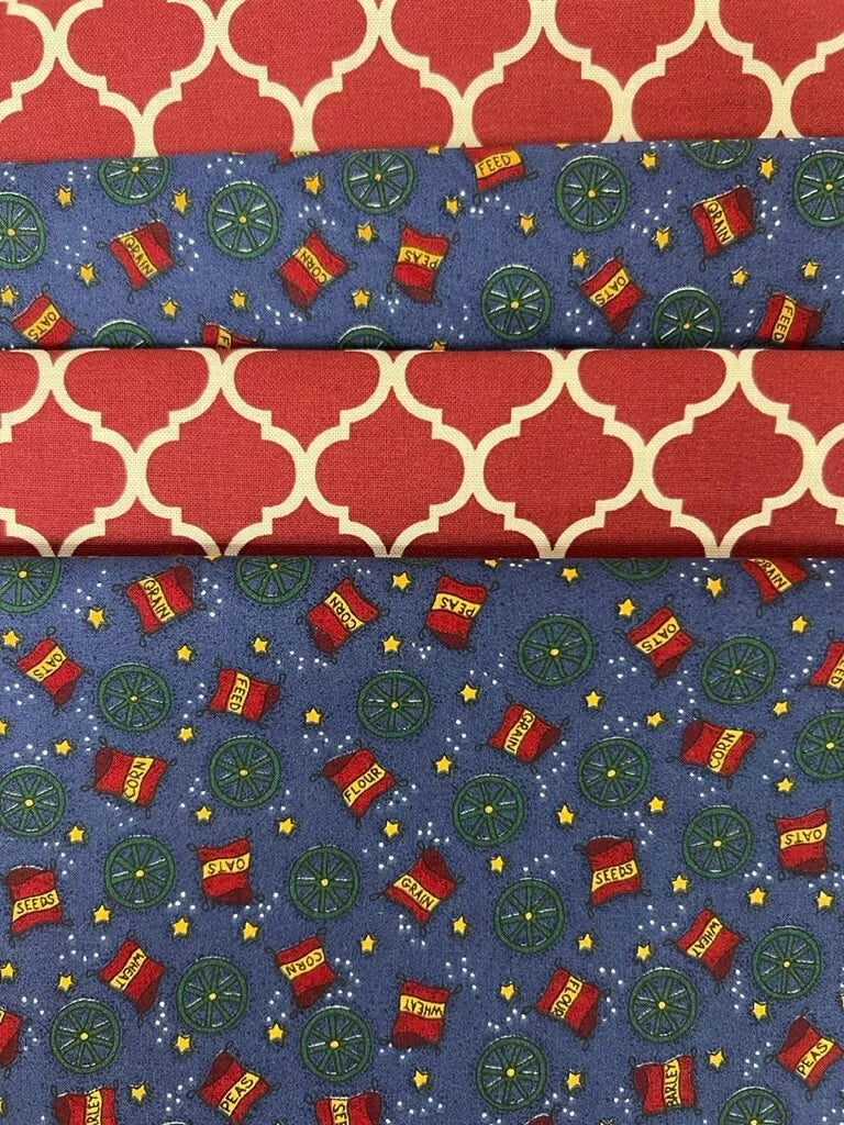 16 Pre Cut 10" Quilting Fabric Squares Grow