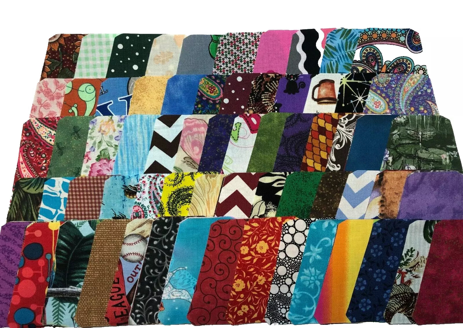 100 3 1/2" 3" Finished Pre Cut Quilt Quilting Tumblers NO DUPLICATES Patterns