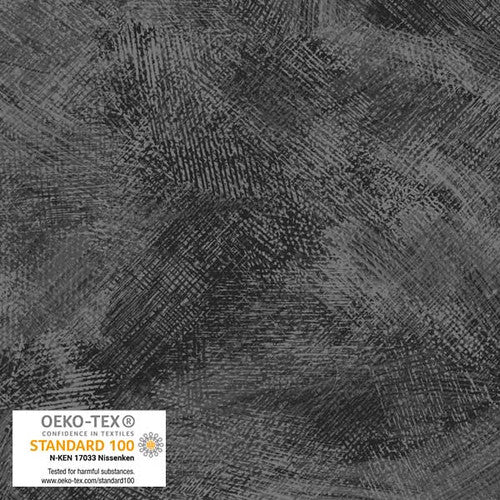 Stof Fabrics Blank S-Medley Black Brushed