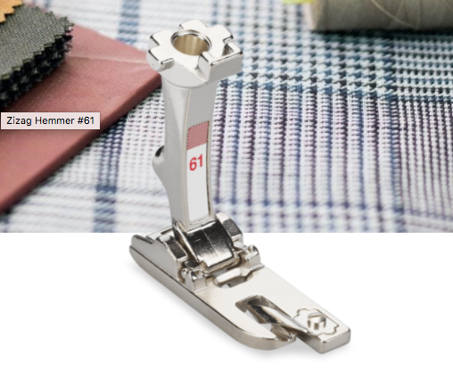 BERNINA Zigzag Hemmer #61