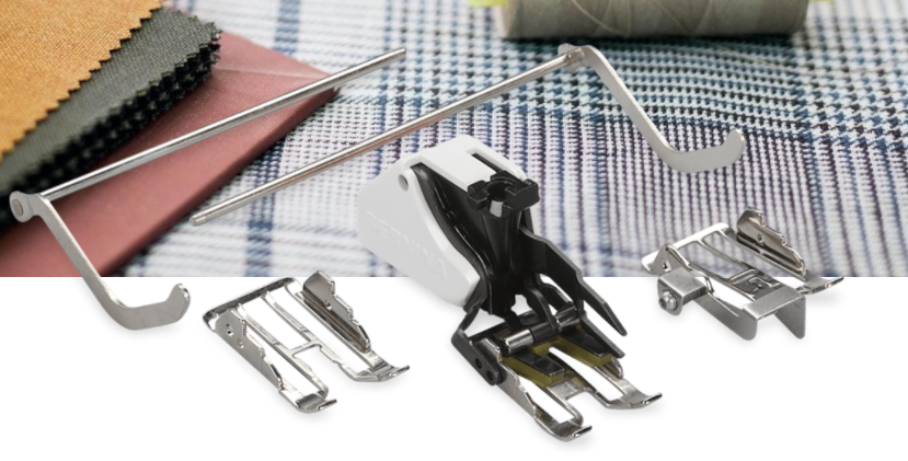 BERNINA Three-Sole Walking Foot with Seam Guide #50