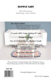 Pattern - Jelly Roll Rug by RJ Designs