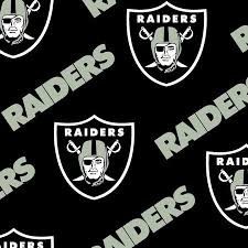 54" NFL Oakland Raiders Black