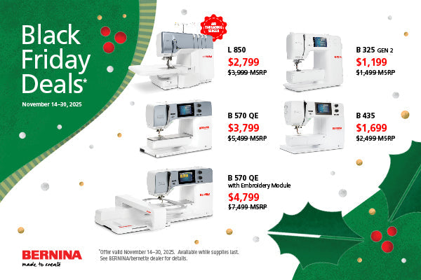 BERNINA Black Friday
