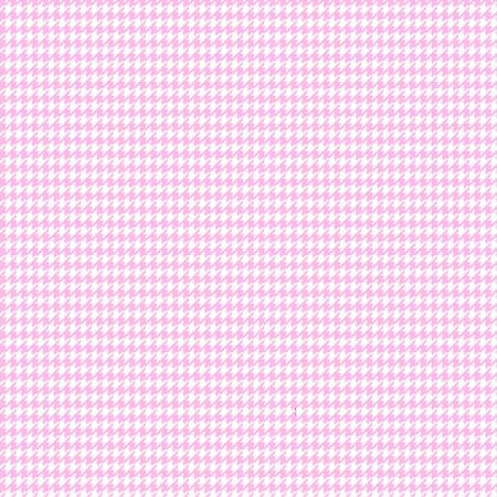 Pink Houndstooth