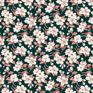 Libery Fabrics Arthur's Garden Painted Blossom By The 1/2 Yard