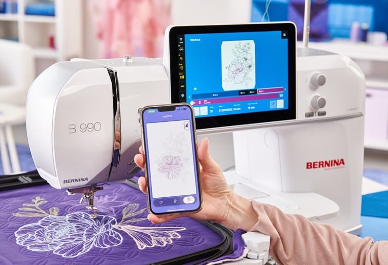 BERNINA 990 Sewing & Embroidery Machine