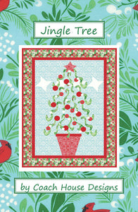 Jingle Tree Project Size: 32" x 44" Wall Hanging BY Coach House Designs