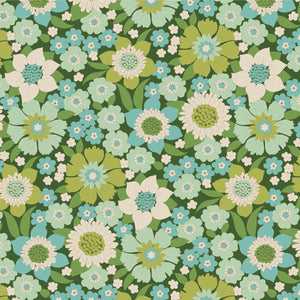 Tilda Wallflower Pre Order Ships In June By the 1/2 Yard Lauren Green