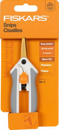 Fiskars Easy Action Micro-Tip Titanium Scissors