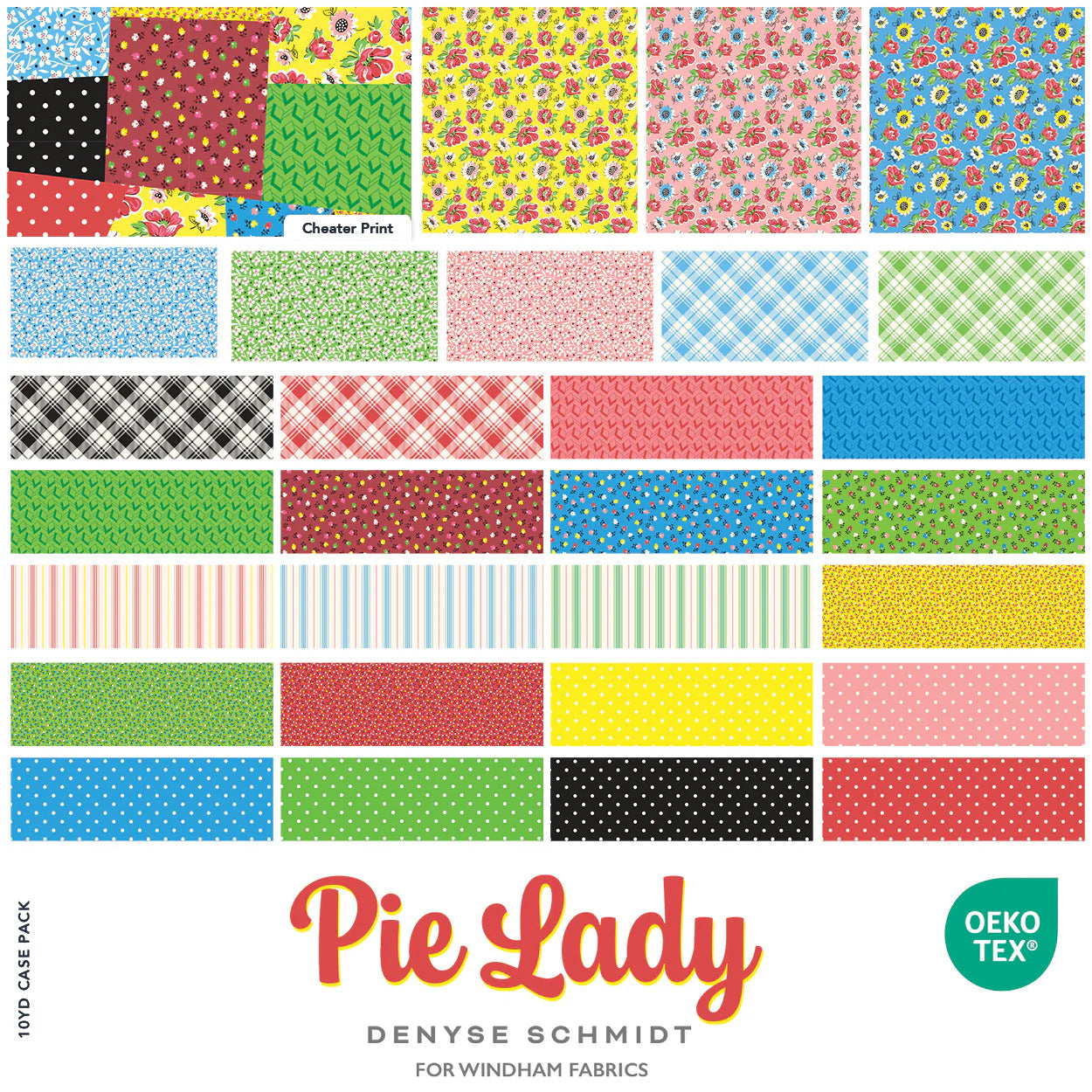 OCTOBER PREORDER --  Denyse Schmidt Pie Lady Fat Quarter Bundle 29 Prints