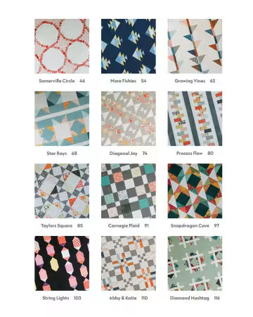 Just Two Charm Pack Quilts Slash Your Stash; Make 16 Throw Quilts