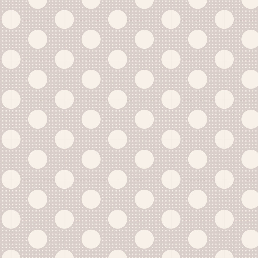 Medium Dots Light Grey