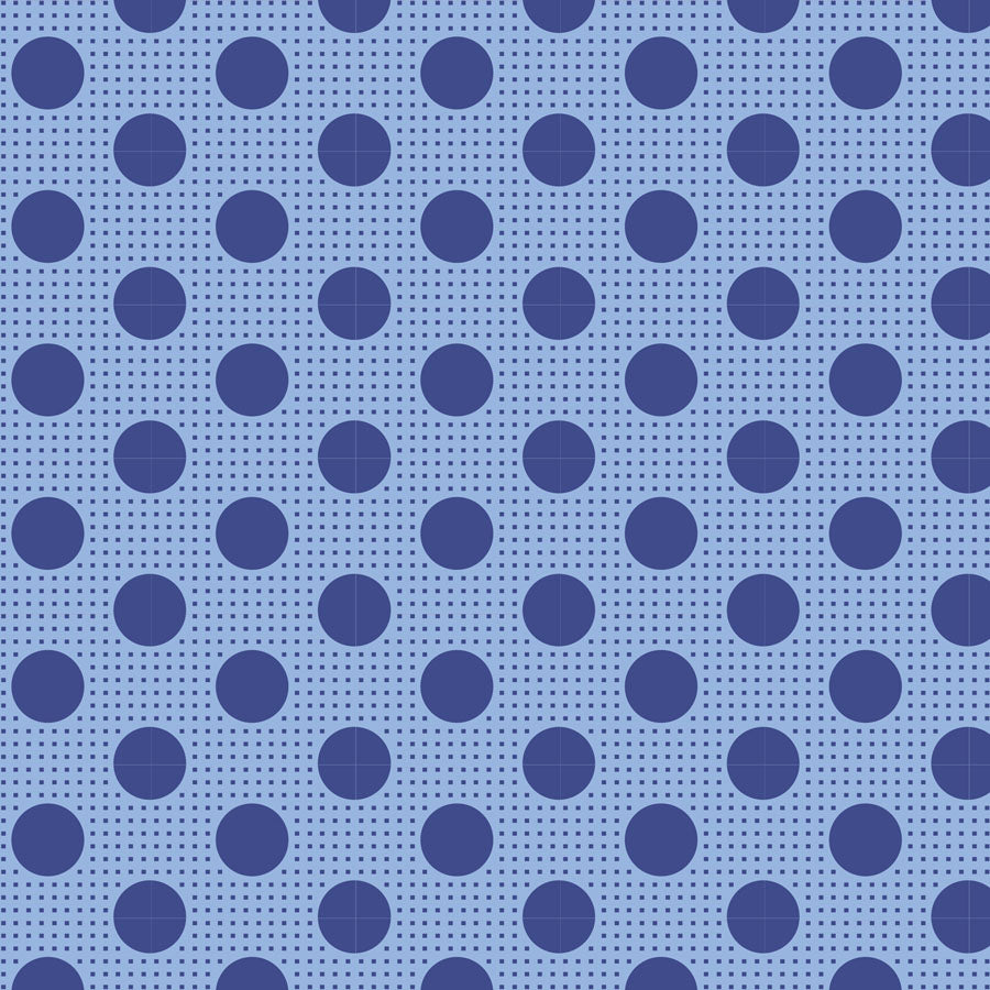Medium Dots Denim