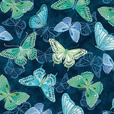 Benartex Butterfly Calypso Fat Quarter Bundle 24 Prints