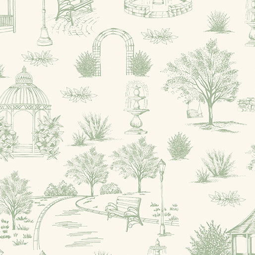 Garden Toile Cream