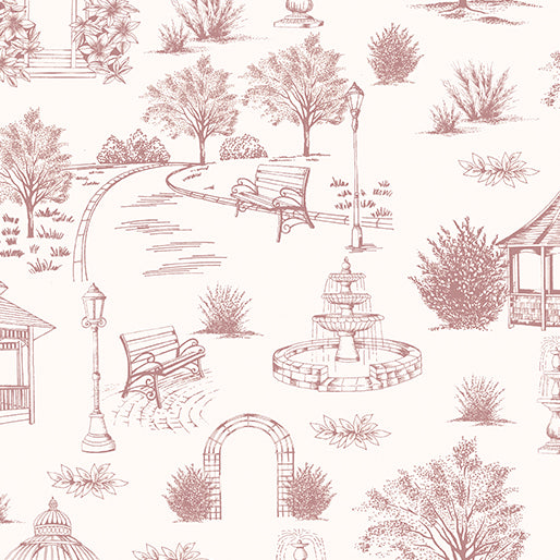 Garden Toile Pink