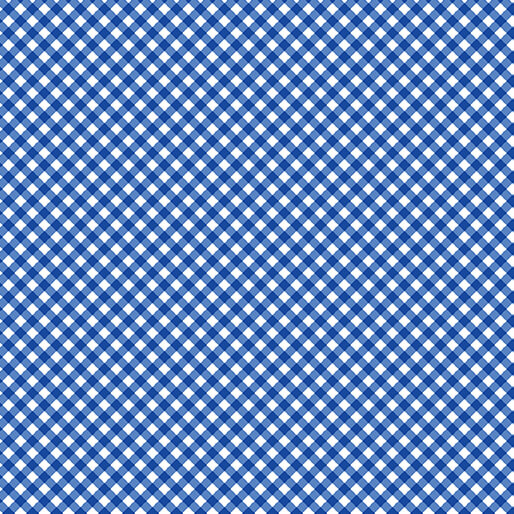 Sweet Gingham Dark Blue