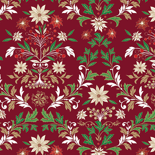 Holiday Nouveau Garden Crimson