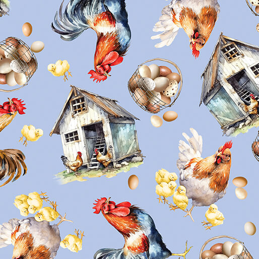 OCTOBER PREORDER -- Henhouse Blue
