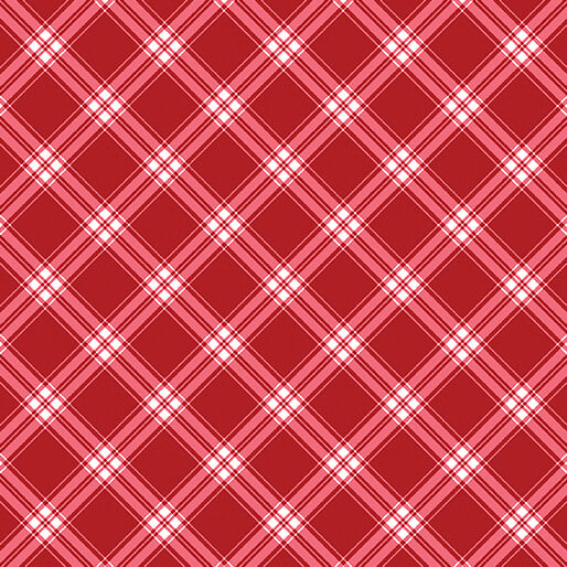 OCTOBER PREORDER -- Farm Plaid Red