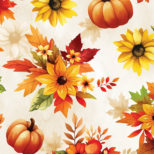 APRIL PREORDER -- Harvest Bouquets Ecru