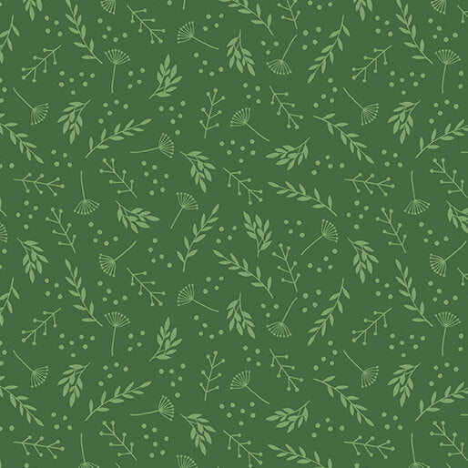 APRIL PREORDER -- Leafy Sprigs Green