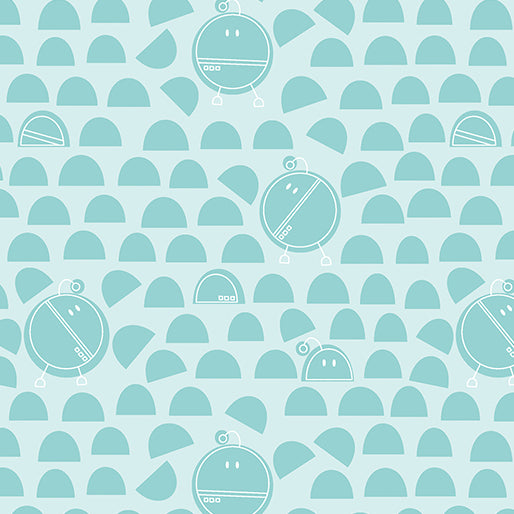 Round Light Turquoise
