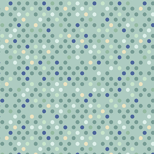 Dazzle Dot 2 By Christa Watson By The 1/2 Yard Confetti Drop Mint