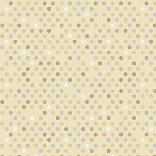 Dazzle Dot 2 By Christa Watson By The 1/2 Yard Confetti Drop Tan