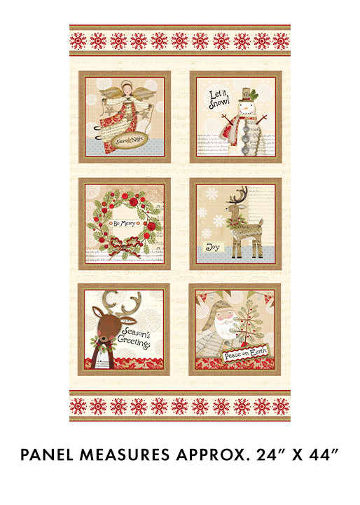 White Christmas Panel