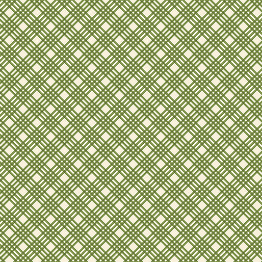 Benatrex Hello Pumpkin By Cherry Guidry By The 1/2 Yard Crisp Plaid Green