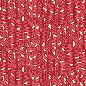 Pre Order Ships In July Blooming Color By WOLFF PAPER By Benartex By The 1/2 Yard Kali Red