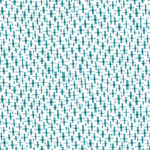 Pre Order Ships In July Blooming Color By WOLFF PAPER By Benartex By The 1/2 Yard Isla Turquoise