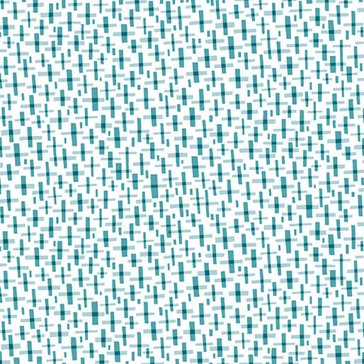 Pre Order Ships In July Blooming Color By WOLFF PAPER By Benartex By The 1/2 Yard Isla Turquoise