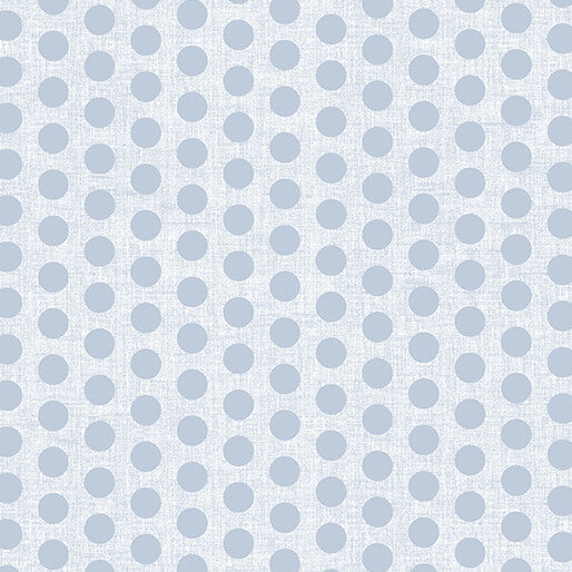 Benartex 100% Cotton Linen Dot Blue By The 1/2 Yard 108