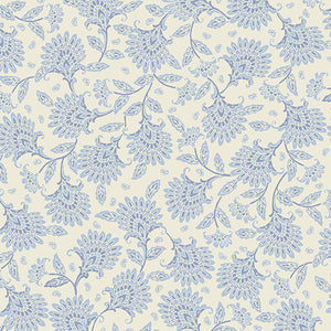 Benartex 100% Cotton Whimsy Floral By The 1/2 Yard 108" Backing