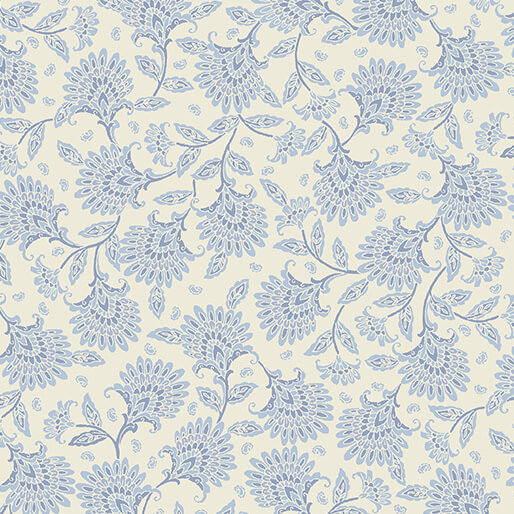Benartex 100% Cotton Whimsy Floral By The 1/2 Yard 108